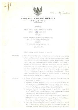 Nomor 169 Tahun 1988 Tentang Pedoman Pelaksanaan Program Intensifikasi Serat Karung Rakyat Musim ...