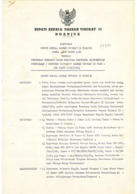 Nomor 314 Tahun 1989 Tentang Penetapan Pemenang Lomba Keluarga Berencana Dilingkungan Perusahaan/...