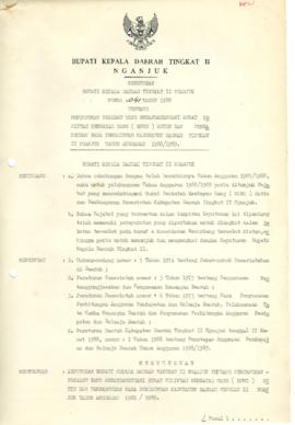 Nomor 041 Tahun 1988 Tentang Penunjukan Pejabat Yang Menandatangani Surat Perintah Membayar Uang ...
