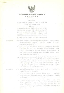 Nomor 073 Tahun 1990 Tentang Penunjukan Kantor Cabang Bank Rakyat Indonesia Di Nganjuk Sebagai Pe...