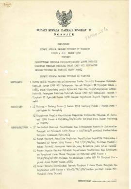 Nomor 210 Tahun 1988 Tentang Pembentukan Panitia Penyelenggara Lomba Patroli Keamanan Sekolah Das...