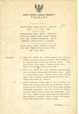Nomor 216 Tahun 1988 Tentang Pemberhentian Dengan Hormat Tidak Atas Permintaan Sendiri Dari Jabat...