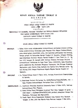 Nomor 139 Tahun 1989 Tentang Pembentukan Tim Rendemen, Pengawas Timbangan dan Petugas Keamanan Em...