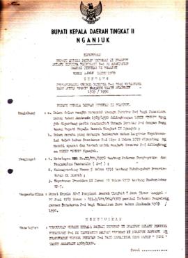 Nomor 203 Tahun  1989 Tentang Pengangkatan Tenaga Penata P-4 Bagi Mahasiswa Baru STKIP “PGRI” Nga...