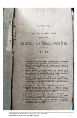 STAATSBLAD 1890