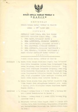 Nomor 155 Tahun 1989 Tentang Penetapan Calon Kepala Desa Yang Berhak Mengikuti Pemilihan Kepala D...