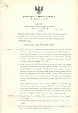 Nomor 108 Tahun 1990 Tentang Pemberian Ijin Kepada Pengurus Badan Pembantu Penyelenggaraan Pendid...