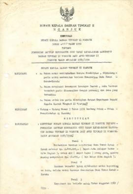 Nomor 030 Tahun 1990 Tentang Pemberian Bantuan Honorarium Guru Taman Kanak-Kanak Kabupaten Daerah...