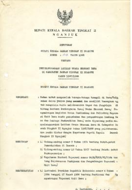 Nomor 012 Tahun 1988 Tentang Penyelenggaraan Latihan Usaha Ekonomi Desa Di Kabupaten Daerah Tingk...