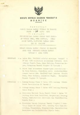 NOMOR 178 TAHUN 1986 TENTANG PEMBERHENTIAN DENGAN HORMAT DARI JABATAN KEPALA DESA, DESA BUDURAN, ...