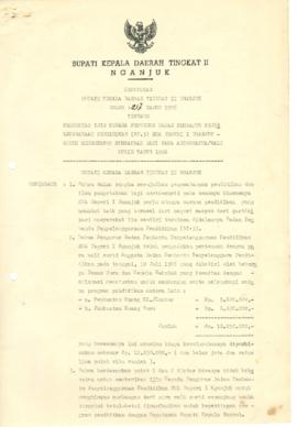 NOMOR 217 TAHUN 1986 TENTANG PEMBERIAN IJIN KEPADA PENGURUS BADAN PEMBANTU PENYELENGGARAAN PENDID...
